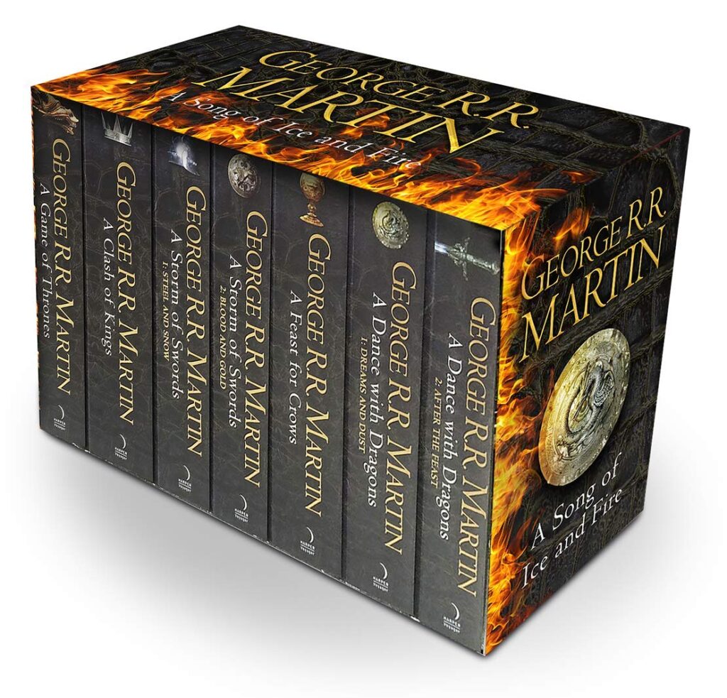 game of thrones 7 book collection
