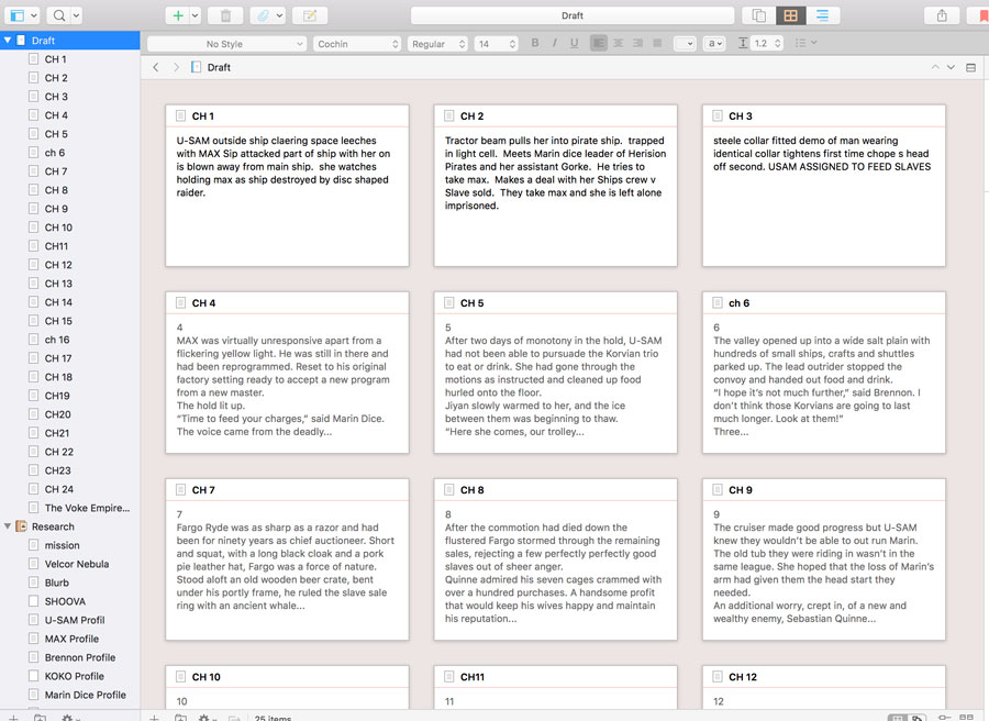 how does scrivener help when writing and editing your books