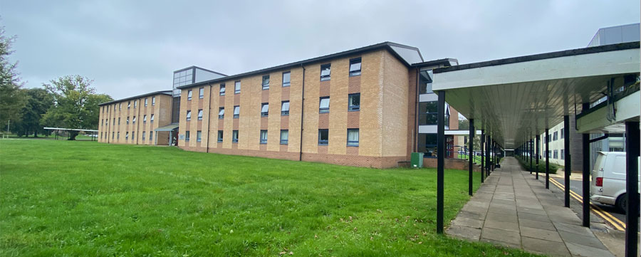 UK FIRE SERVICE COLLEGE STUDY BLOCK FEATURED IN beneath by Rob Nesbitt - Moreton Scientific Investigation Series