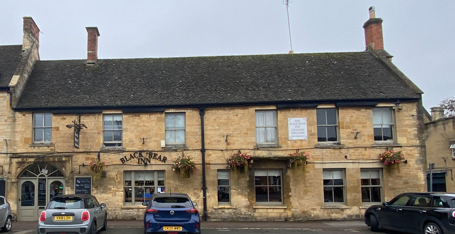 Black bear Pub Moreton in Marsh